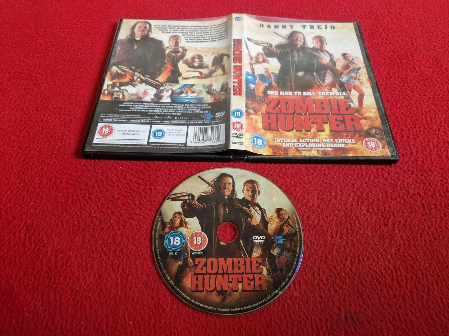 ZOMBIE HUNTER DVD