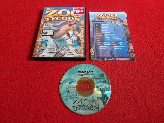ZOO TYCOON MARINE MANIA EXPANSION PACK till PC