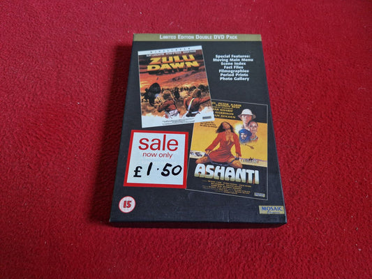 ZULU DAWN / ASHANTI BOX till DVD