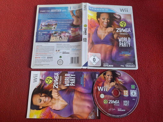 ZUMBA FITNESS WORLD PARTY [ TYSK UTGÅVA ] till Nintendo Wii