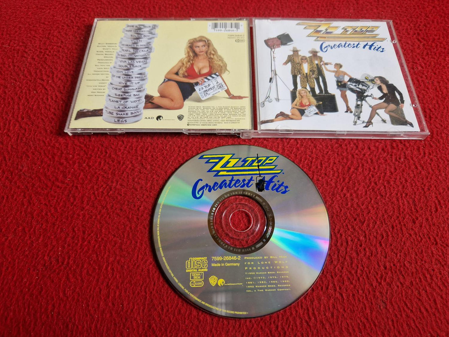 ZZ TOP GREATEST HITS CD