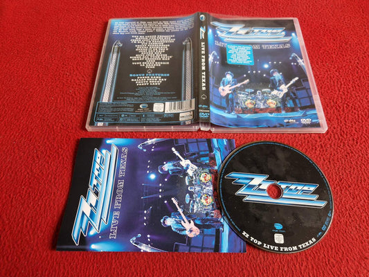 ZZTOP LIVE FROM TEXAS DVD
